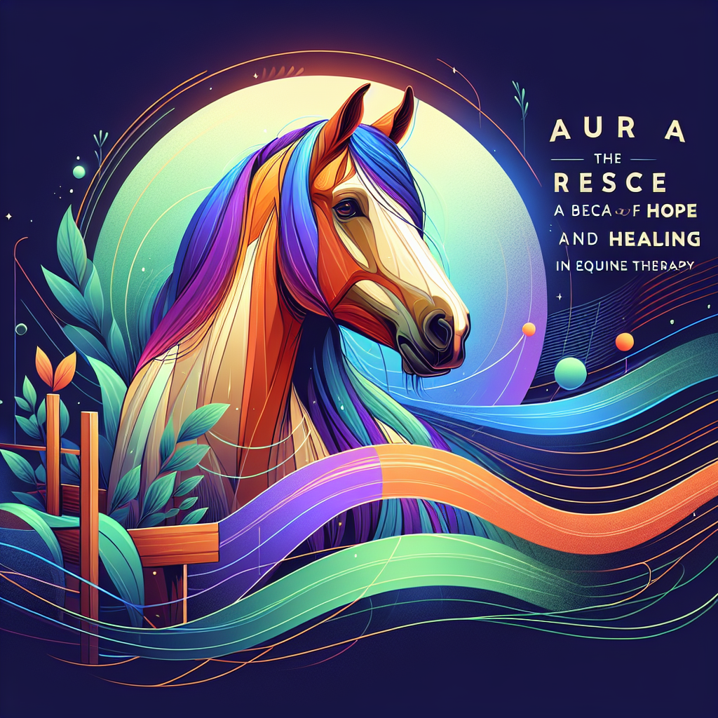 Aura The Rescue Mare A Beacon Of Hope And Healing In Equine Therapy- just horse riders