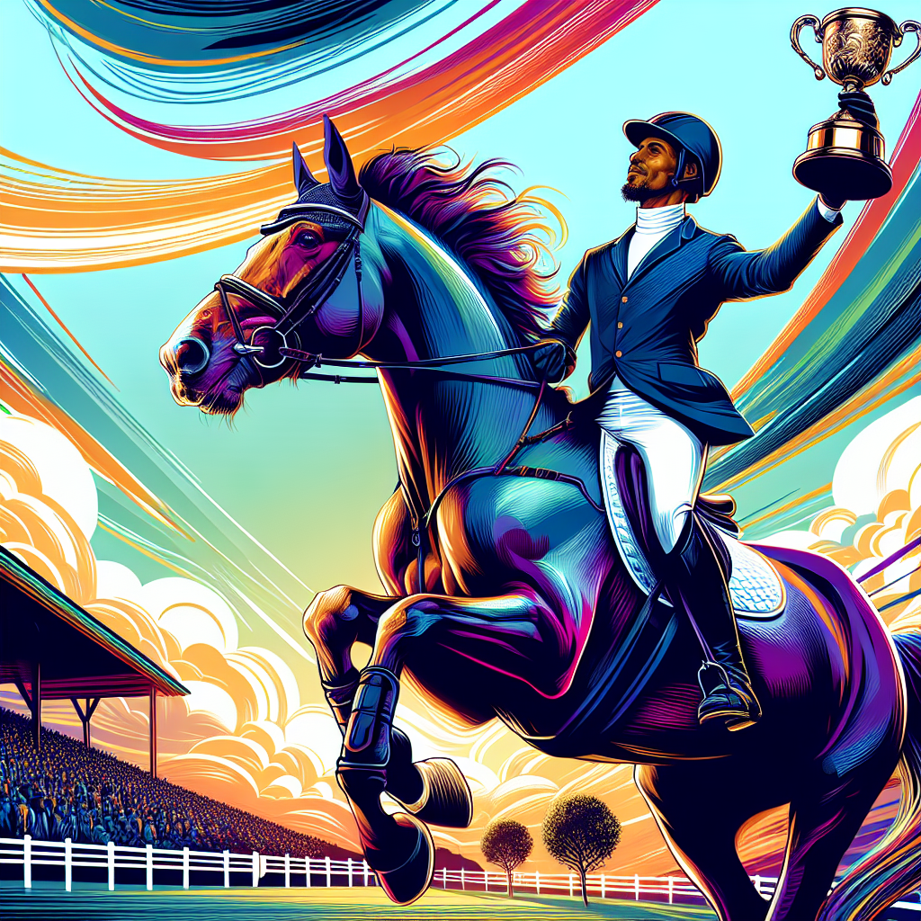 Alexander Alston Makes History With Landmark Cacchione Cup Win In Equestrian Sports- just horse riders