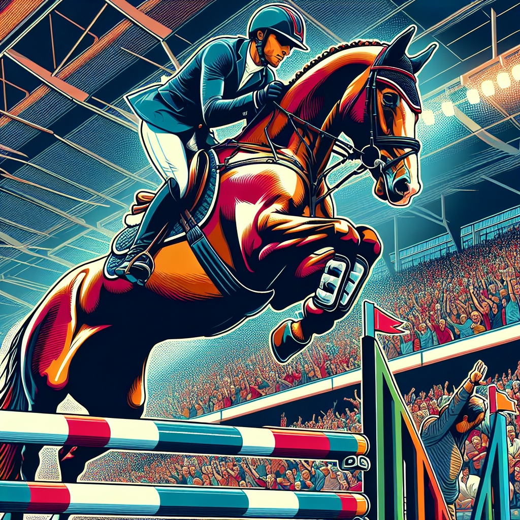 Alex Matz And Ikigai's Spectacular Victory In The World Of Showjumping- just horse riders