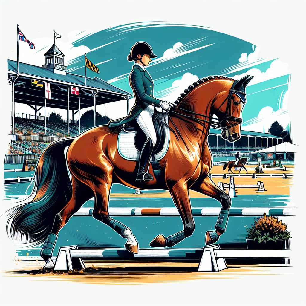 A Glimpse Into the Maryland 5 Star Dressage Event Highlights British Excellence and Equine Elegance- just horse riders