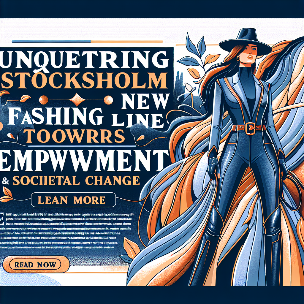 Unveiling Equestrian Stockholm's New Fashion Line: Riding Towards Empowerment and Societal Change- just horse riders