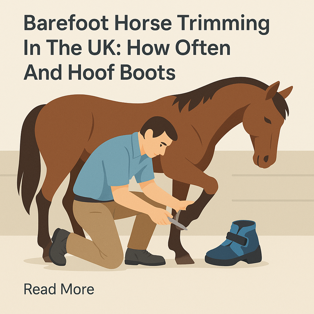 Barefoot Horse Trimming In The UK: How Often And Hoof Boots- just horse riders