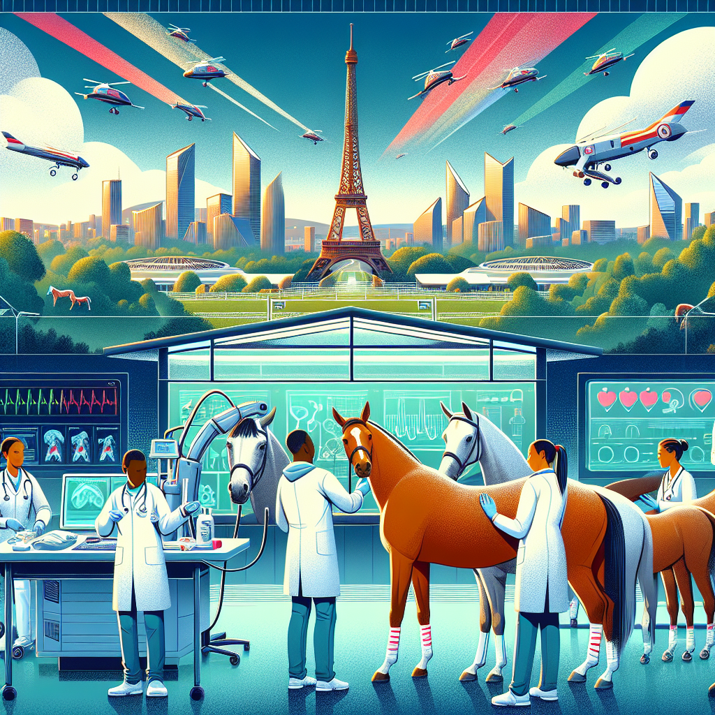 Cutting-Edge Equine Healthcare Showcased at the 2024 Paris Olympics- just horse riders