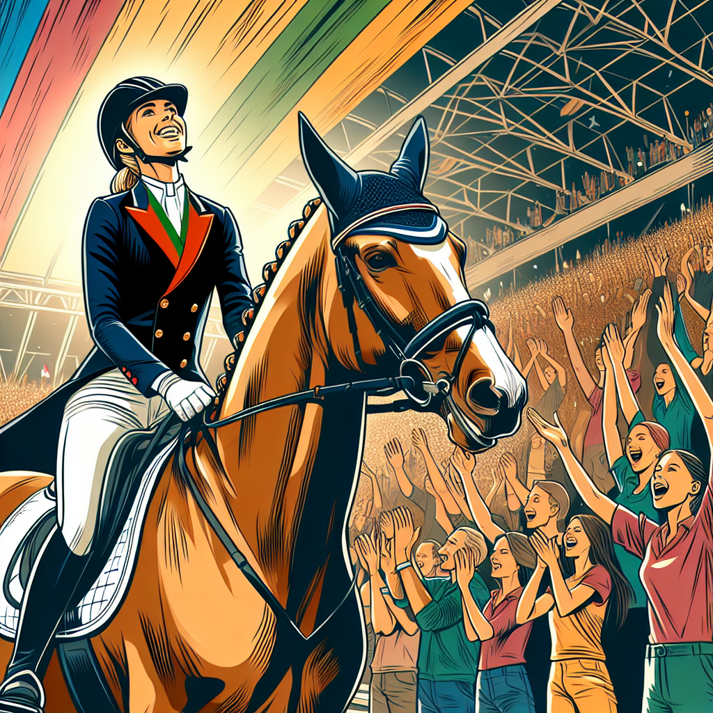 Adrienne Lyle's Spectacular Victory At Adequan Global Dressage Festival- just horse riders