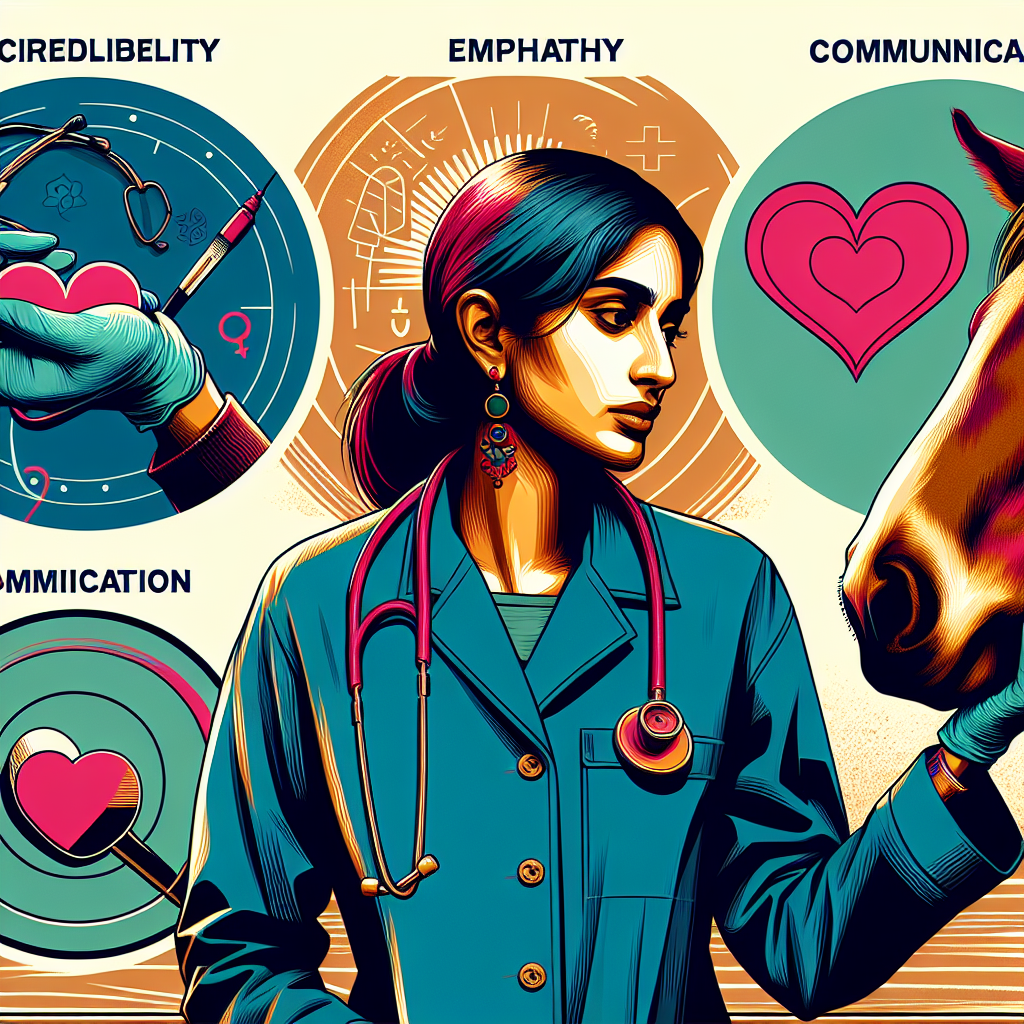 Building Trust In Equine Veterinary Care Through Credibility Empathy And Communication- just horse riders
