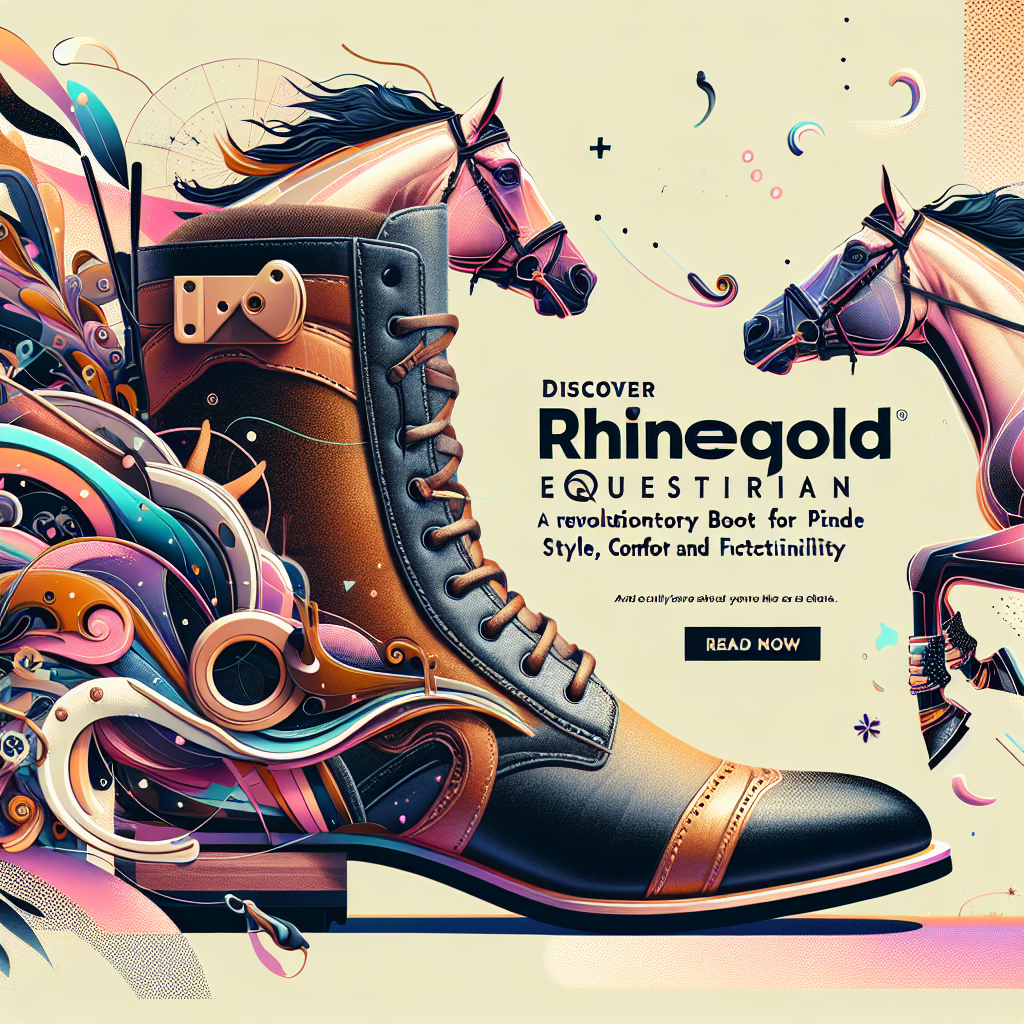 Discover Rhinegold Equestrian's Revolutionary Boot for Petite Riders: A Blend of Style, Comfort and Functionality- just horse riders