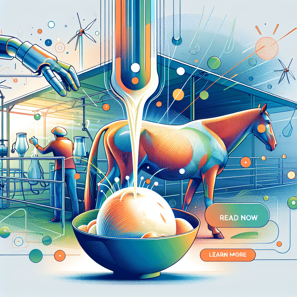 Revolutionizing Dairy: The Surprising Health Benefits of Mare’s Milk Ice Cream- just horse riders