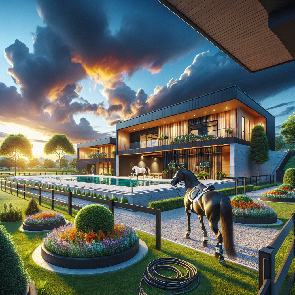 Luxury Living And Local Boost The Allure Of Equestrian Properties- just horse riders
