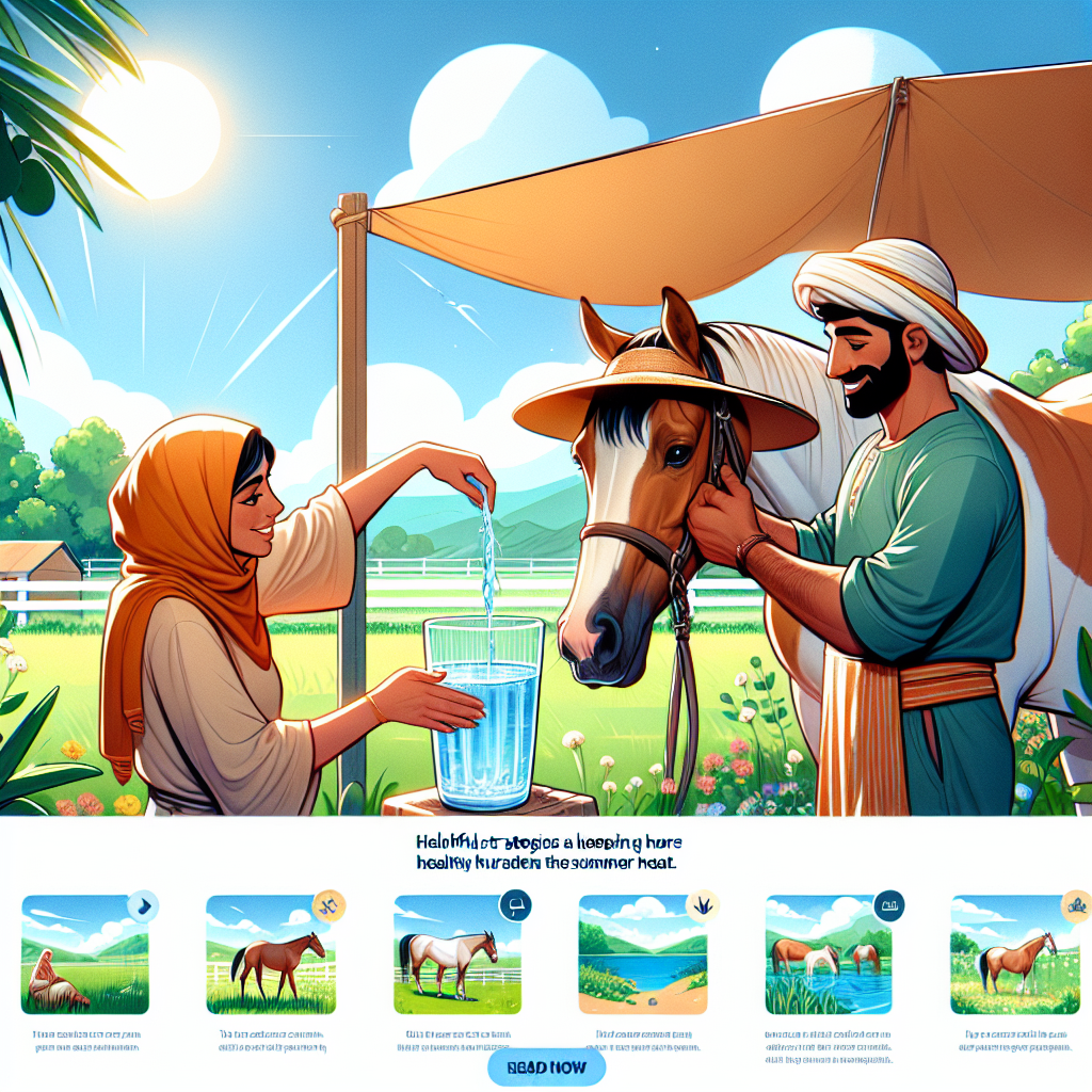 Cool Strategies To Keep Your Horse Healthy And Hydrated This Summer- just horse riders