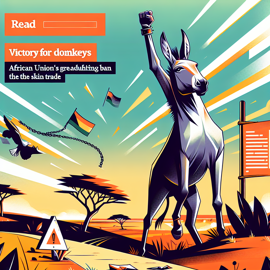 Victory for Donkeys: African Union's Groundbreaking Ban on the Destructive Skin Trade- just horse riders