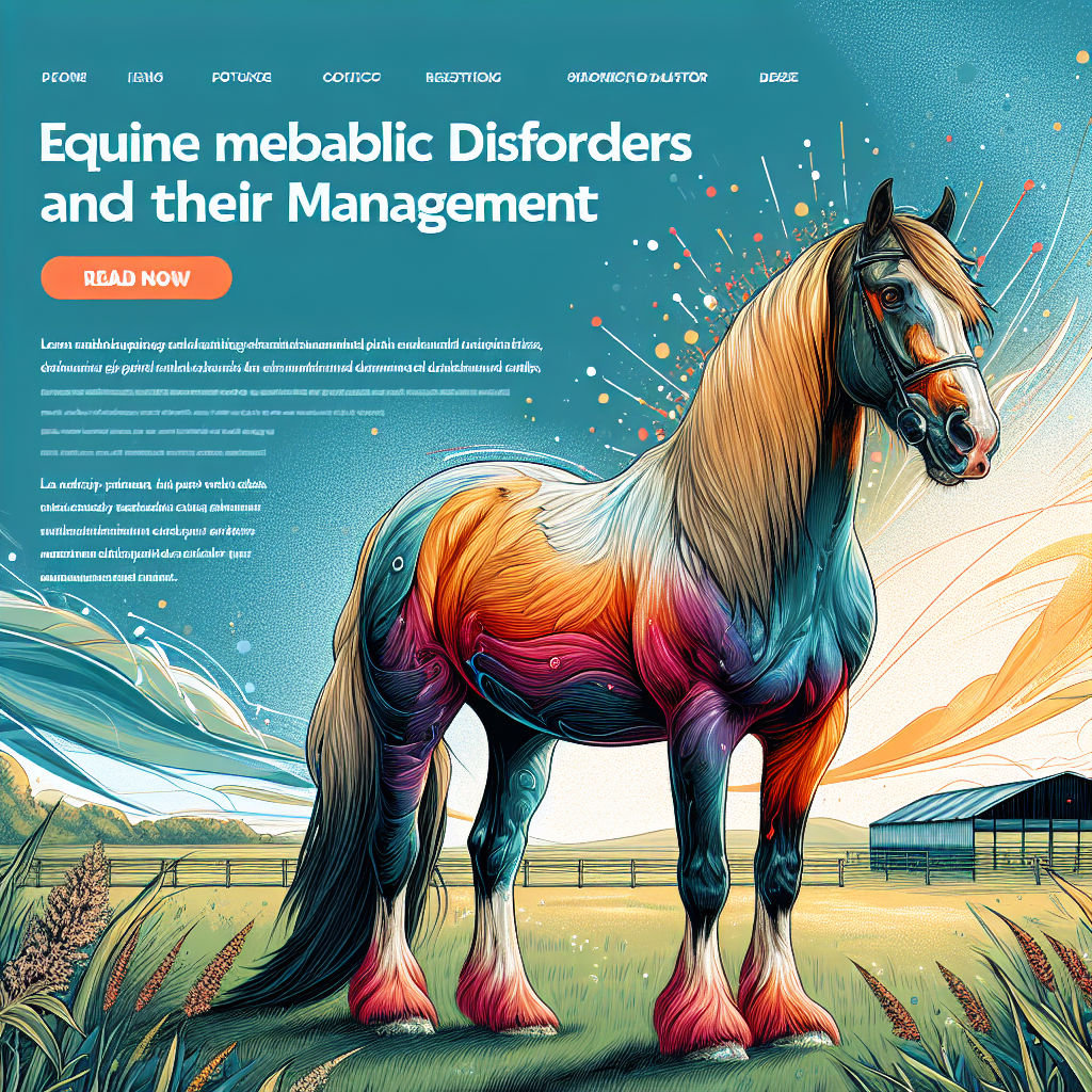 Understanding And Managing Equine Metabolic Disorders For Optimal Horse Health- just horse riders