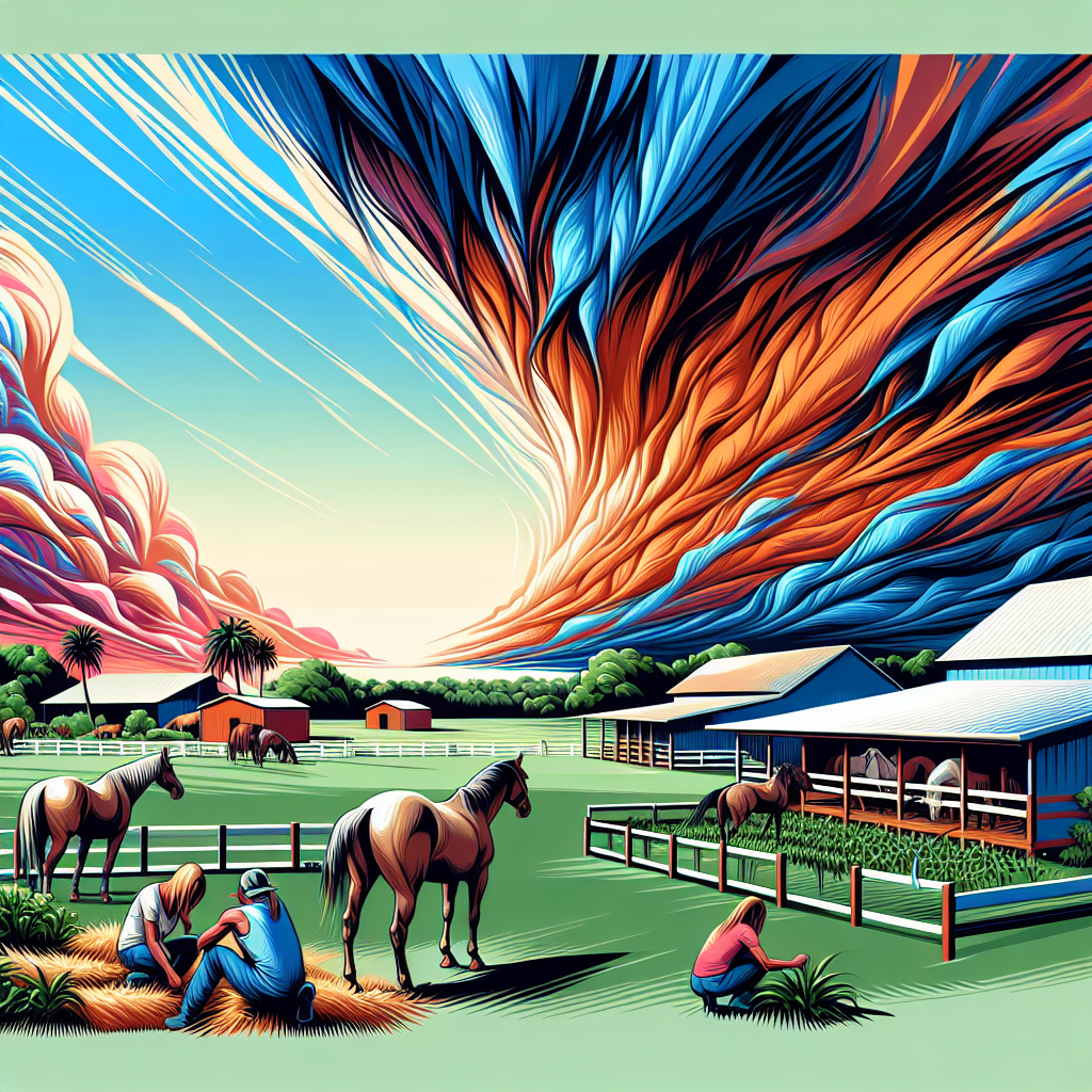 Strangles Outbreak in Florida's Horse Farms Raises Alarm for Equine Community- just horse riders