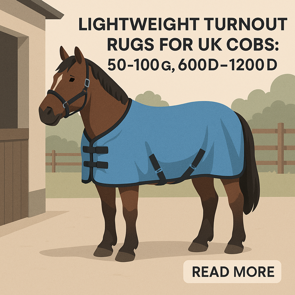 Lightweight Turnout Rugs For UK Cobs: 50–100g, 600D–1200D- just horse riders