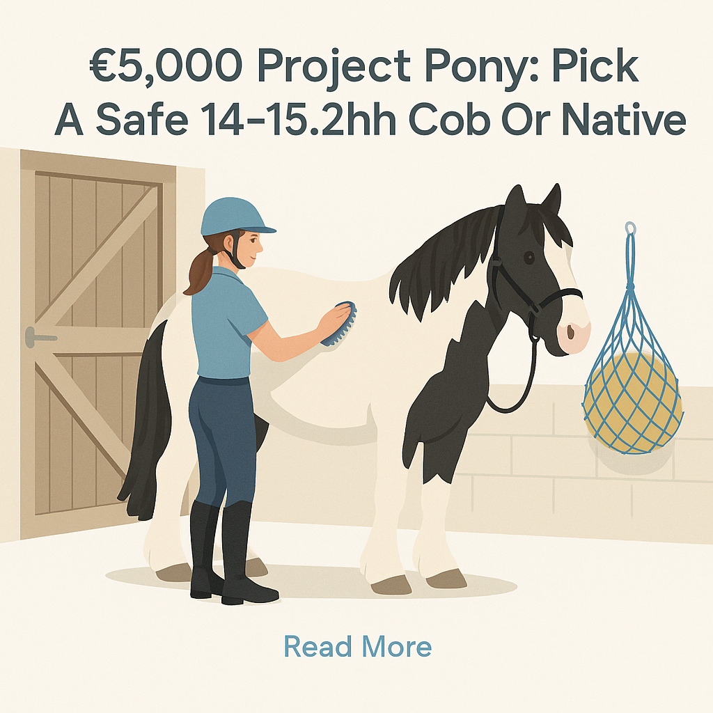 £5,000 Project Pony: Pick A Safe 14–15.2hh Cob Or Native- just horse riders