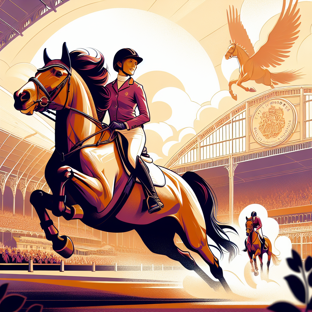 Gemma Stevens Triumphs at London International Horse Show Eclipsing Equestrian Legends- just horse riders