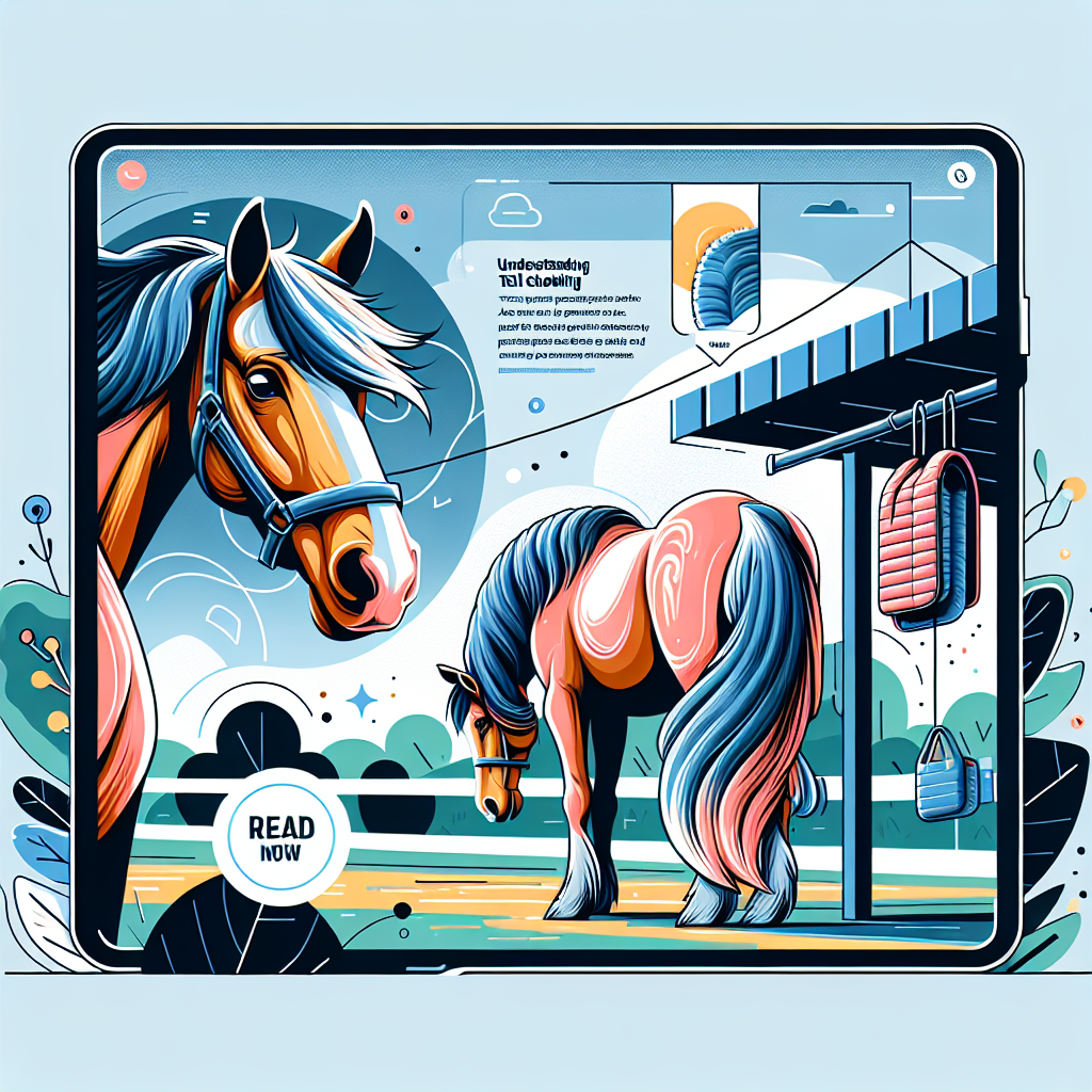 Understanding Tail Chewing in Horses: Tips to Protect Horse Rugs and Address the Root Causes- just horse riders