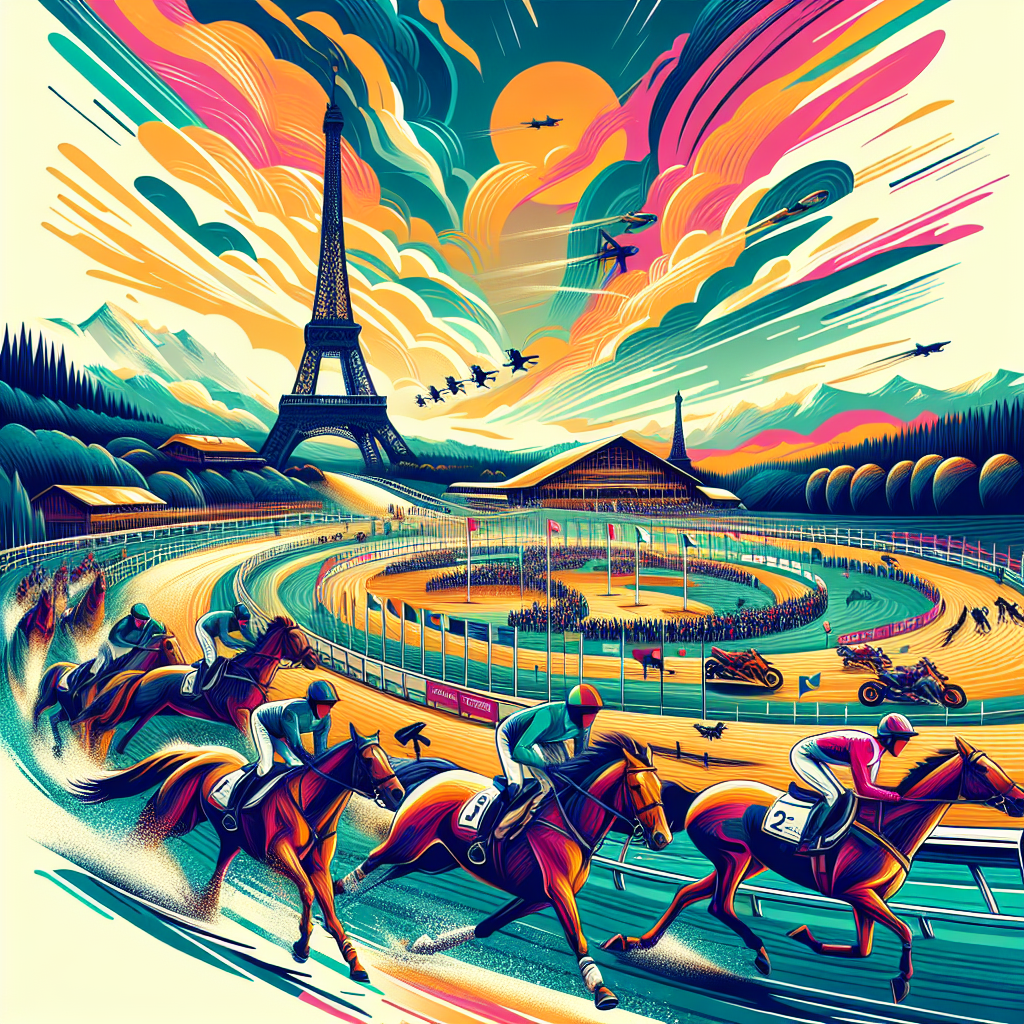 The Luhmühlen Showdown: An Epic Cross-Country Event Setting the Stage for The Paris Olympics- just horse riders