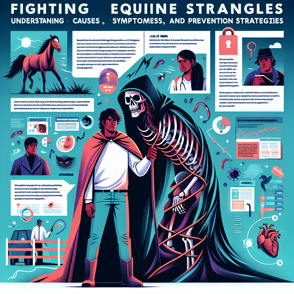 Fighting Equine Strangles Understanding Causes Symptoms and Prevention Strategies- just horse riders