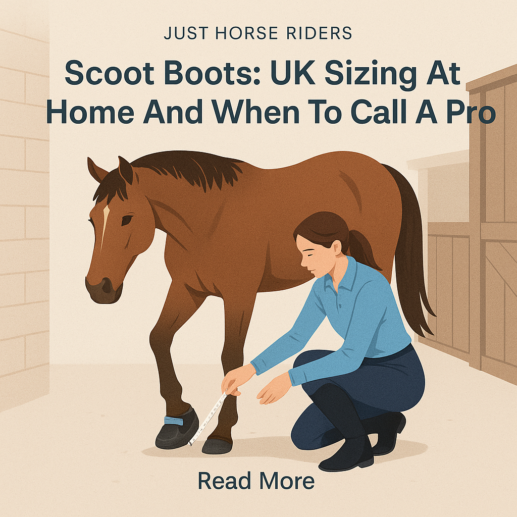 Scoot Boots: UK Sizing At Home And When To Call A Pro- just horse riders