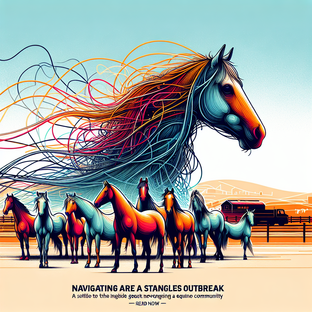 Navigating the Strangles Outbreak: Rising Concerns and the Fight for Prevention in Michigan's Equine Community- just horse riders