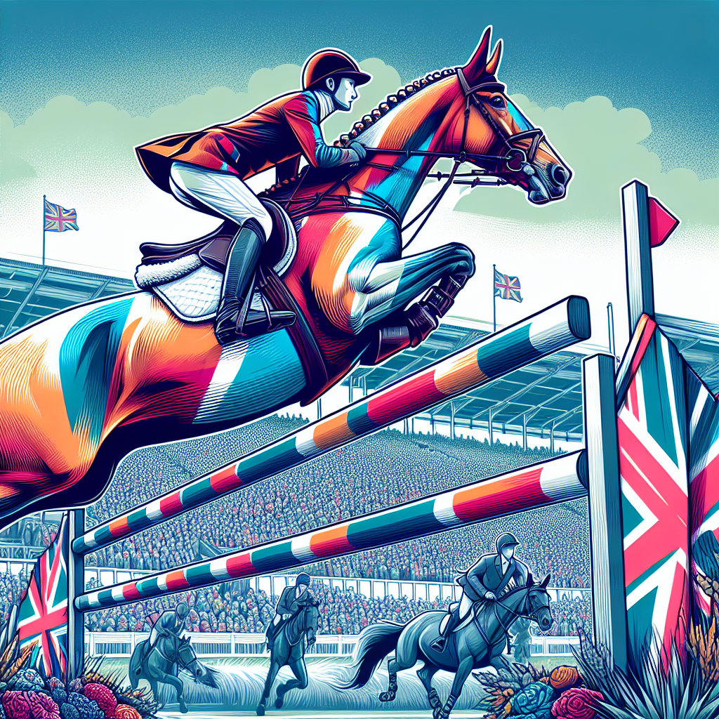 Great Britain's Historic Show Jumping Victory At Spruce Meadows- just horse riders