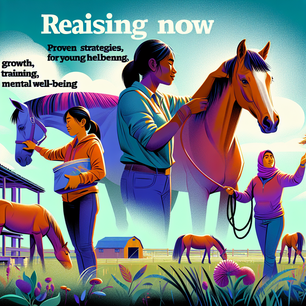 Raising Young Horses: Proven Strategies for Growth, Training, and Mental Well-Being- just horse riders