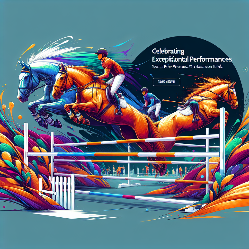 Celebrating Exceptional Performances: Special Prize Winners at the 2024 Badminton Horse Trials- just horse riders