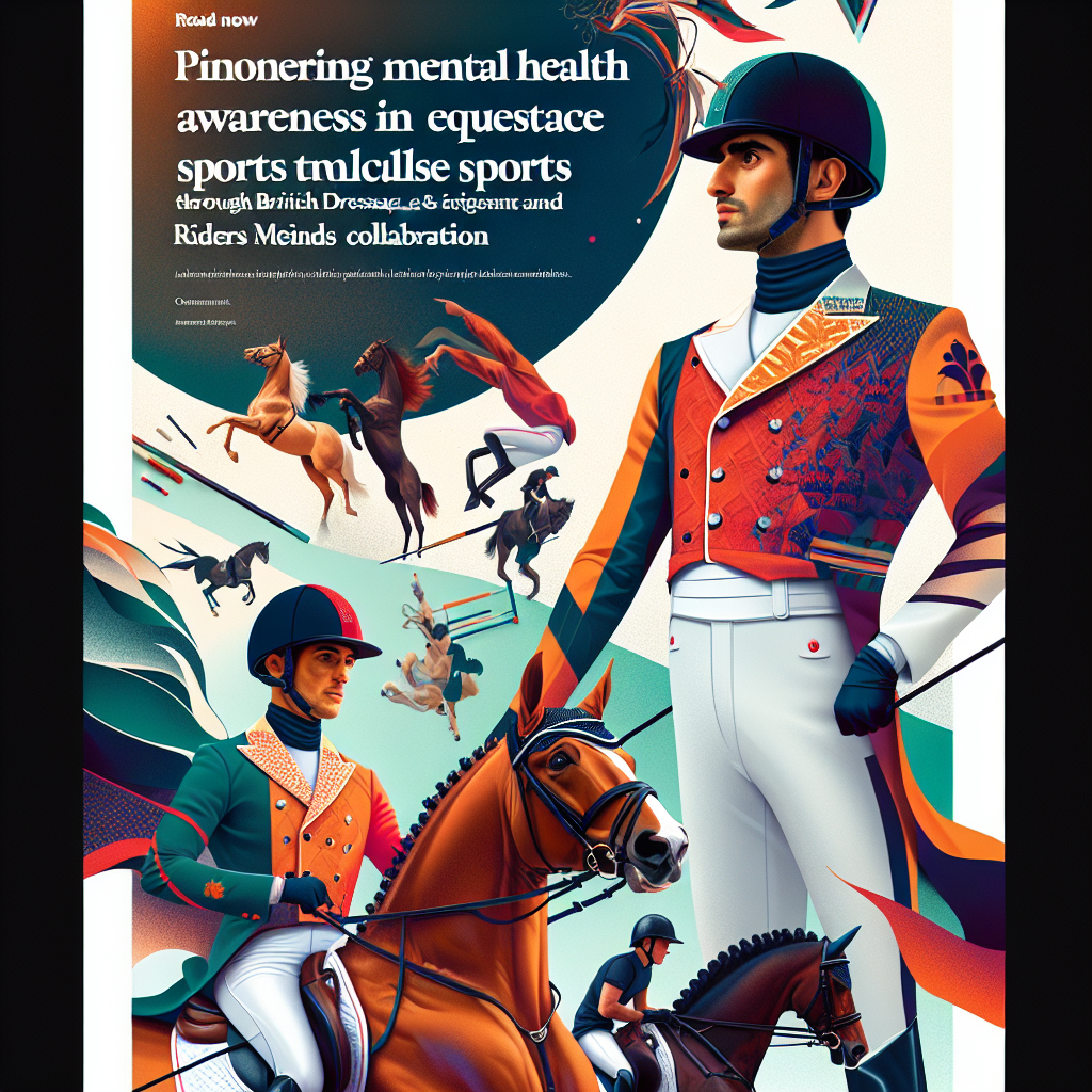 Pioneering Mental Health Awareness In Equestrian Sports Through British Dressage And Riders Minds Collaboration- just horse riders