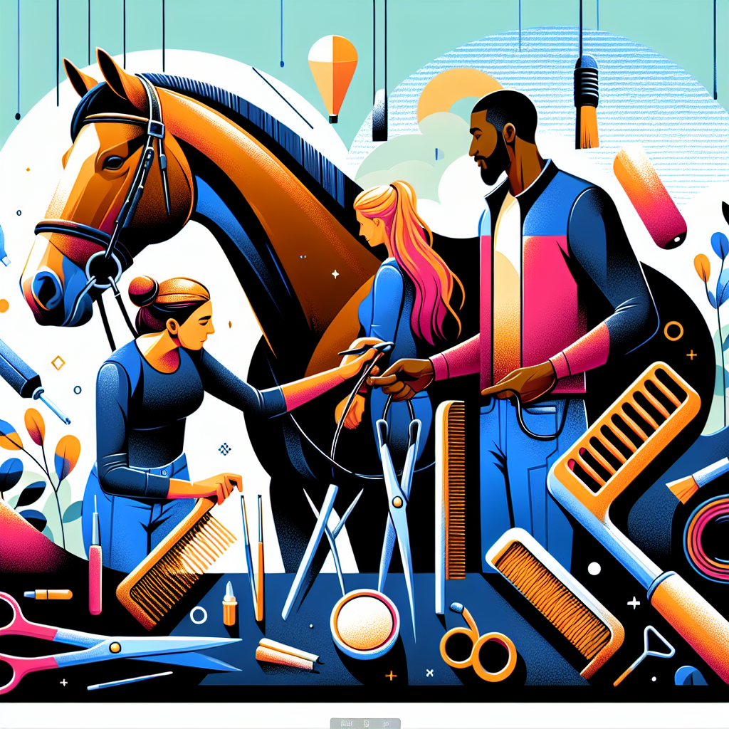 Mastering Horse Grooming: Essential Tips and Routines from Equine Experts- just horse riders