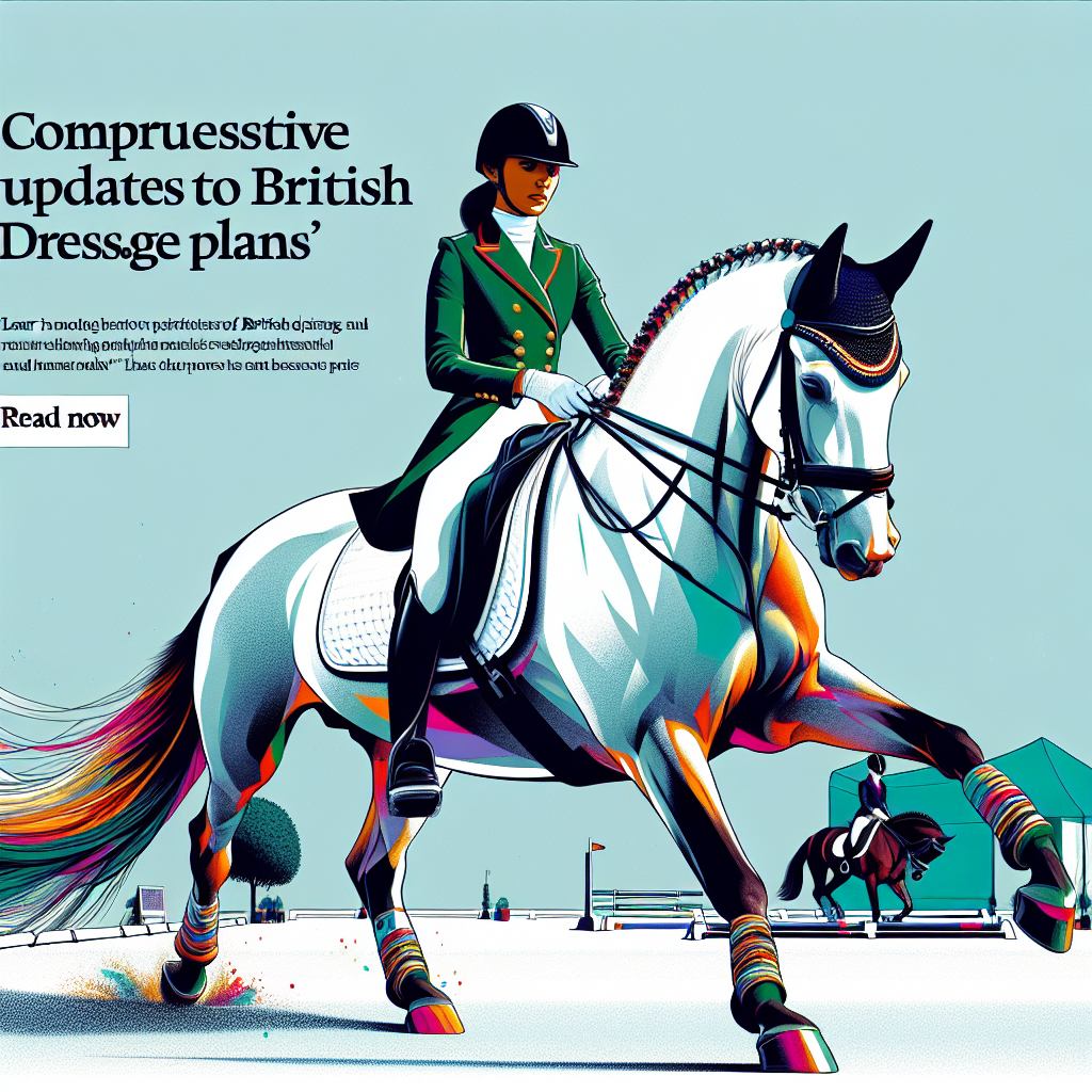 Comprehensive Updates to British Dressage Test Plans: What You Need to Know- just horse riders