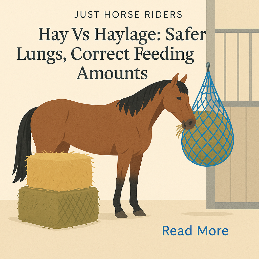 Hay Vs Haylage: Safer Lungs, Correct Feeding Amounts- just horse riders