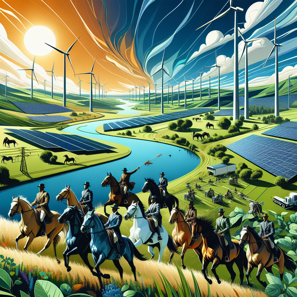 British Equestrian Unveils Ambitious Sustainability Strategy For A Green Future By 2030- just horse riders