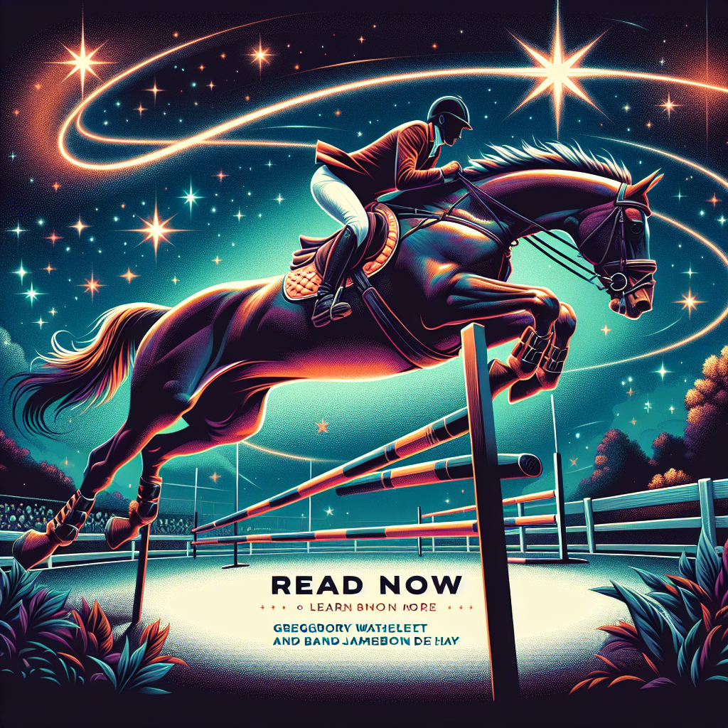 Shining Stars Gregory Wathelet And Bond Jamebond De Hay Dominate Show Jumping Arena- just horse riders