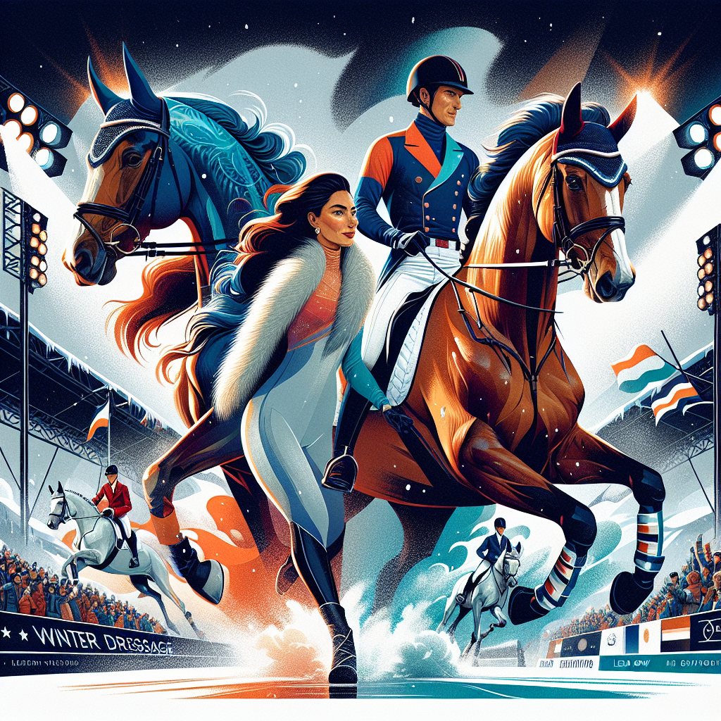 Double Triumph at Winter Dressage Championships 2024: Exploring Evelina Shrieve and Terry's Inspiring Journey to Glory- just horse riders