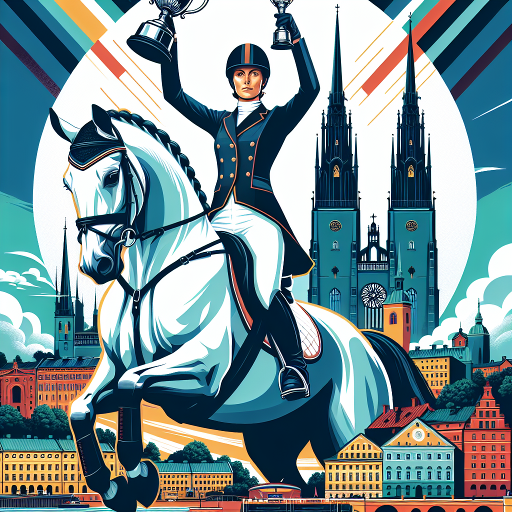 Linda Heed's Landmark Victory In Gothenburg Shatters Barriers In Equestrian Sports- just horse riders