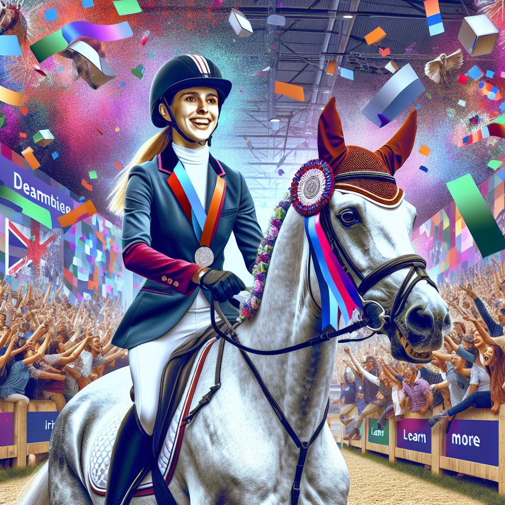 Rachel Proudley's Epic Win At Horse Of The Year Show 2024- just horse riders