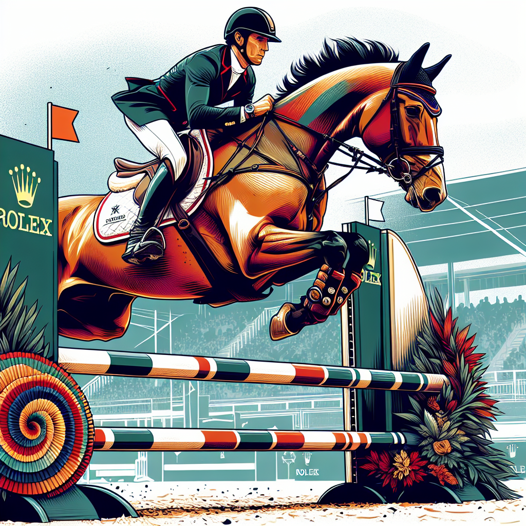 Harrie Smolders Show Jumping Sensation Triumphs At Rolex Grand Prix- just horse riders