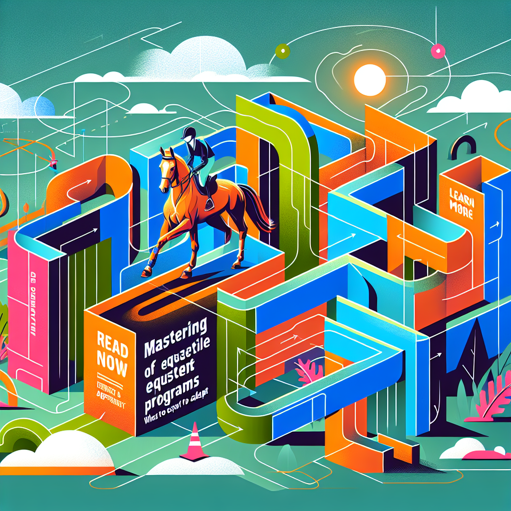 Mastering the Maze of Equestrian Event Programs: What to Expect and How to Adapt- just horse riders