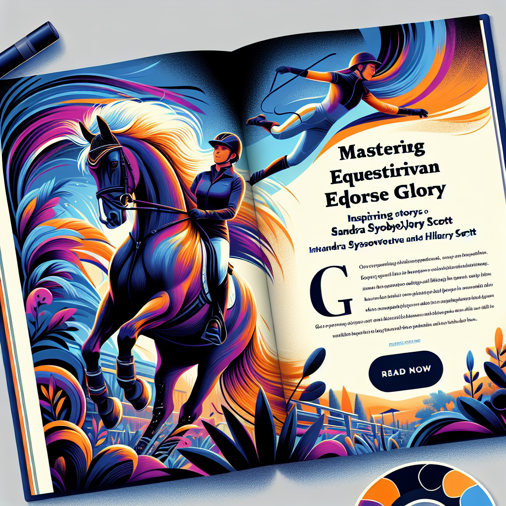 Mastering Equestrian Glory Through Rider-Horse Bonds: Inspiring Stories From Sandra Sysojeva And Hilary Scott- just horse riders