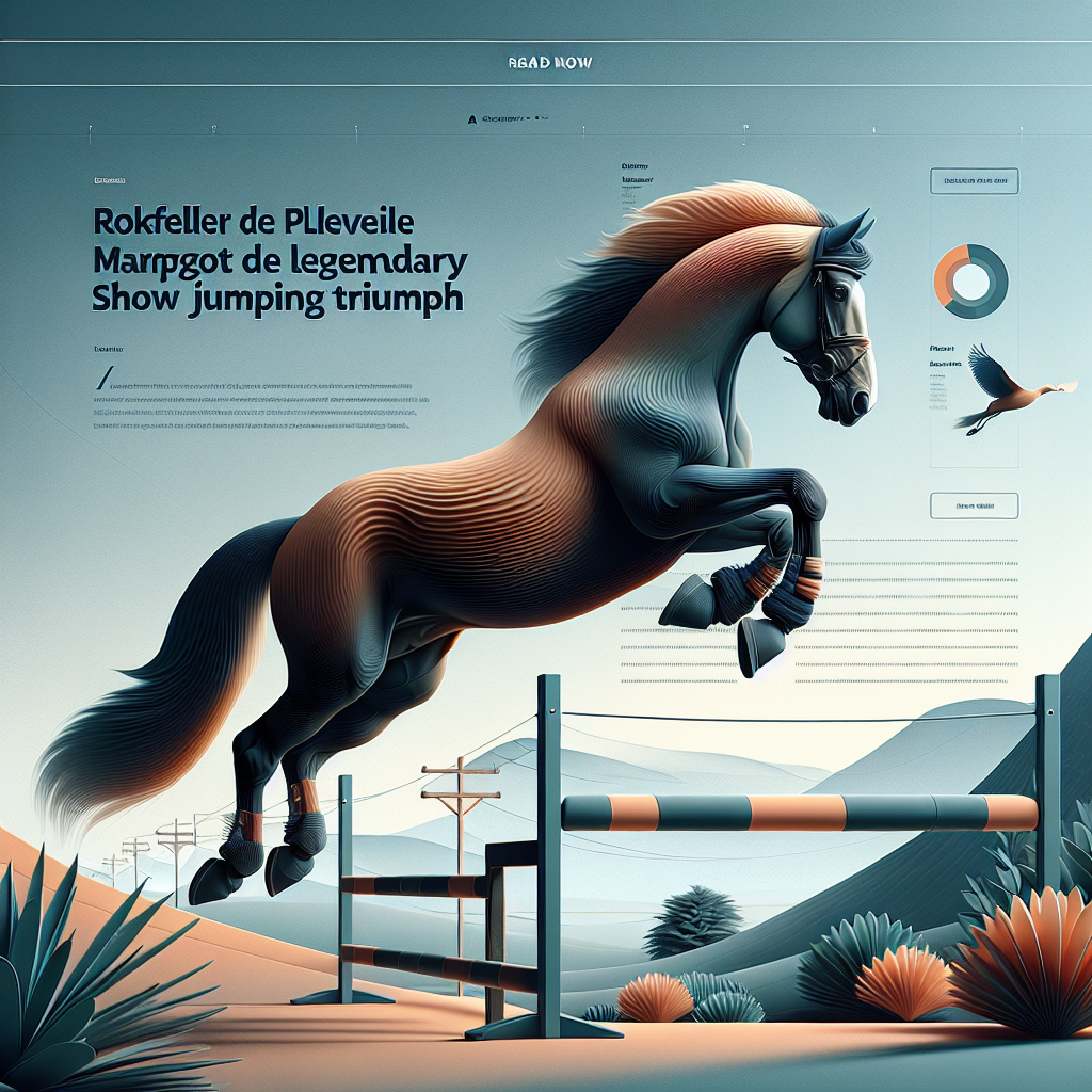 Rokfeller De Pleveille Bois Margot Defies Age In Legendary Show Jumping Triumph- just horse riders