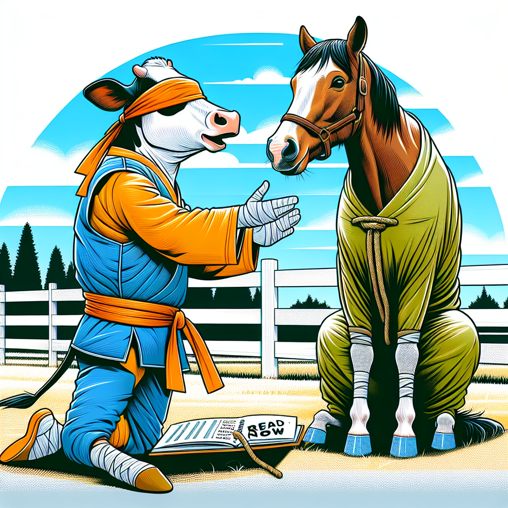 Learning from Ninja Cows: Overcoming Fear in Horse Training through Trust and Respect- just horse riders