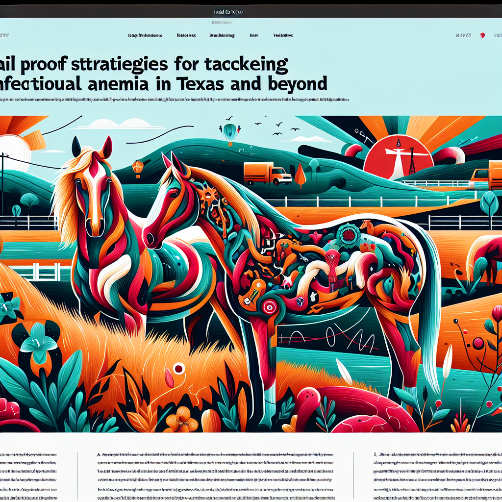 Fail Proof Strategies For Tackling Equine Infectious Anemia In Texas And Beyond- just horse riders