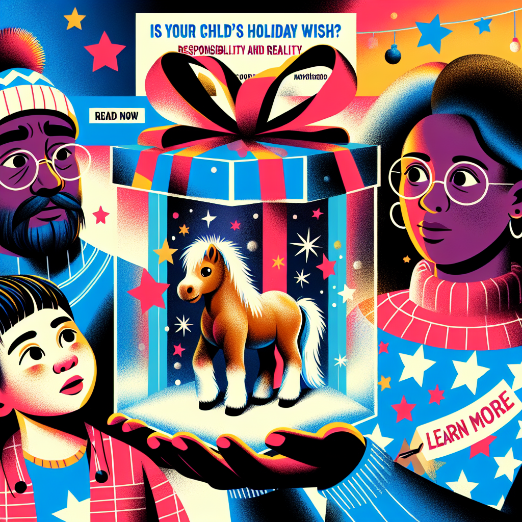Is Your Child's Holiday Wish A Pony? Navigating The Responsibility And Reality- just horse riders