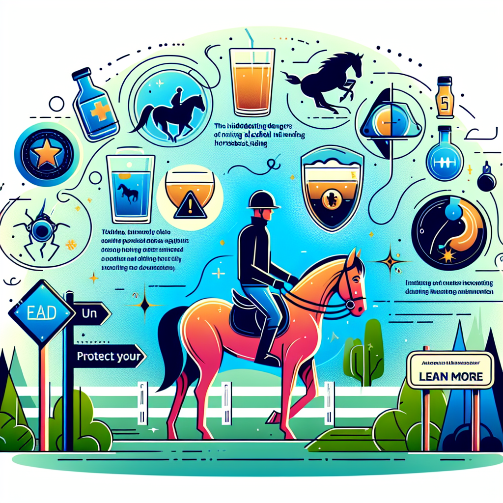 The Hidden Dangers of Mixing Alcohol with Horseback Riding: Protect Yourself and Your Equine Partner- just horse riders