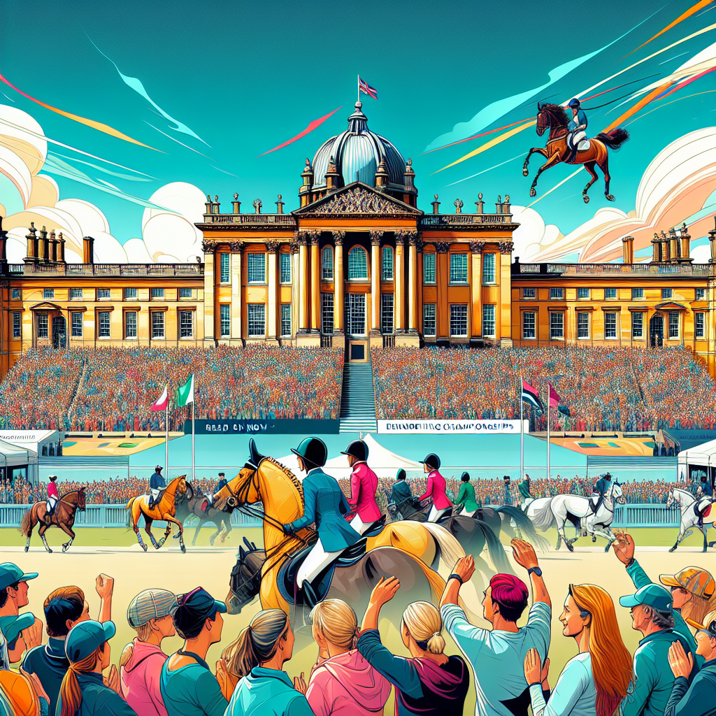 Exciting Return Of European Eventing Championships 2025 At Blenheim Palace- just horse riders