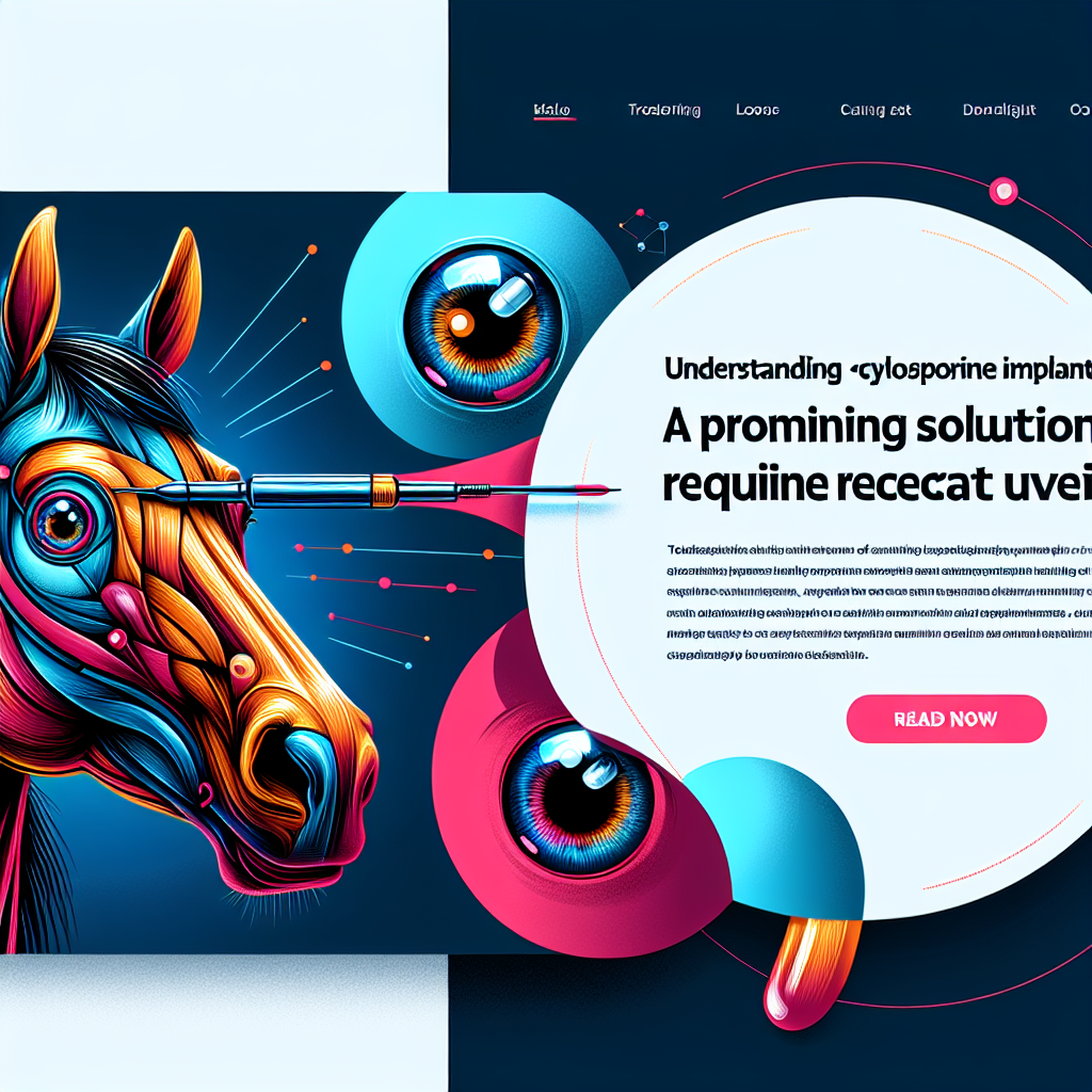 Understanding Cyclosporine Implants: A Promising Solution for Equine Recurrent Uveitis- just horse riders