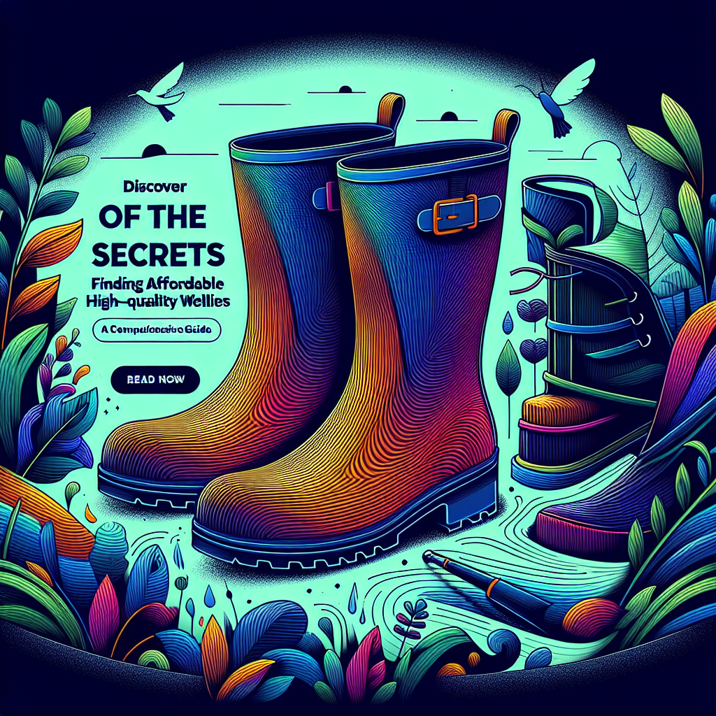 Discover the Secrets to Finding Affordable High-Quality Wellies: A Comprehensive Guide- just horse riders