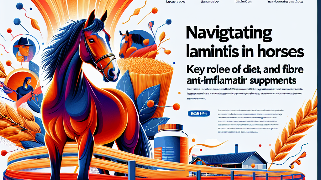 Navigating Laminitis in Horses: Key Role of Diet, Fibre and Anti-Inflammatory Supplements- just horse riders