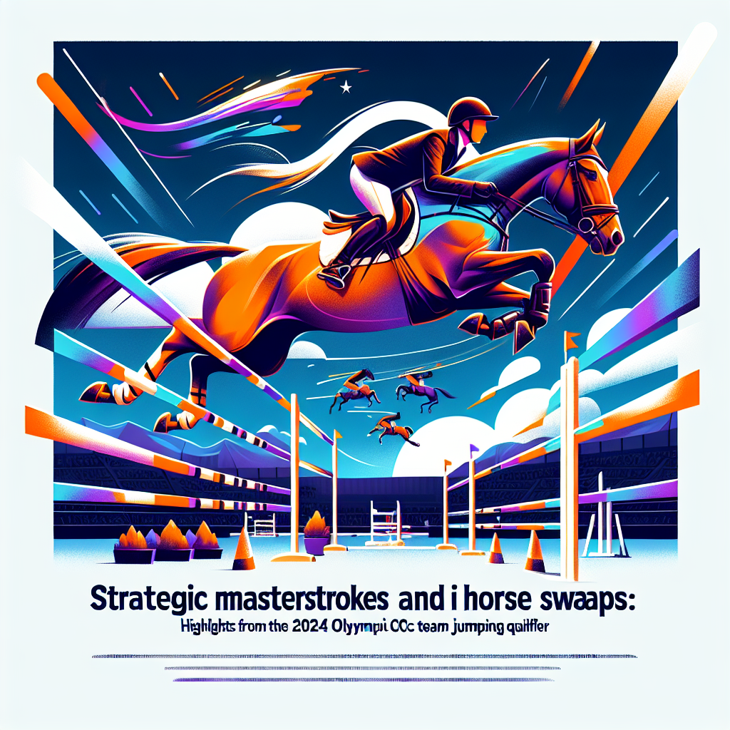 Strategic Masterstrokes and Pivotal Horse Swaps: Highlights from the 2024 Olympic Team Jumping Qualifier- just horse riders