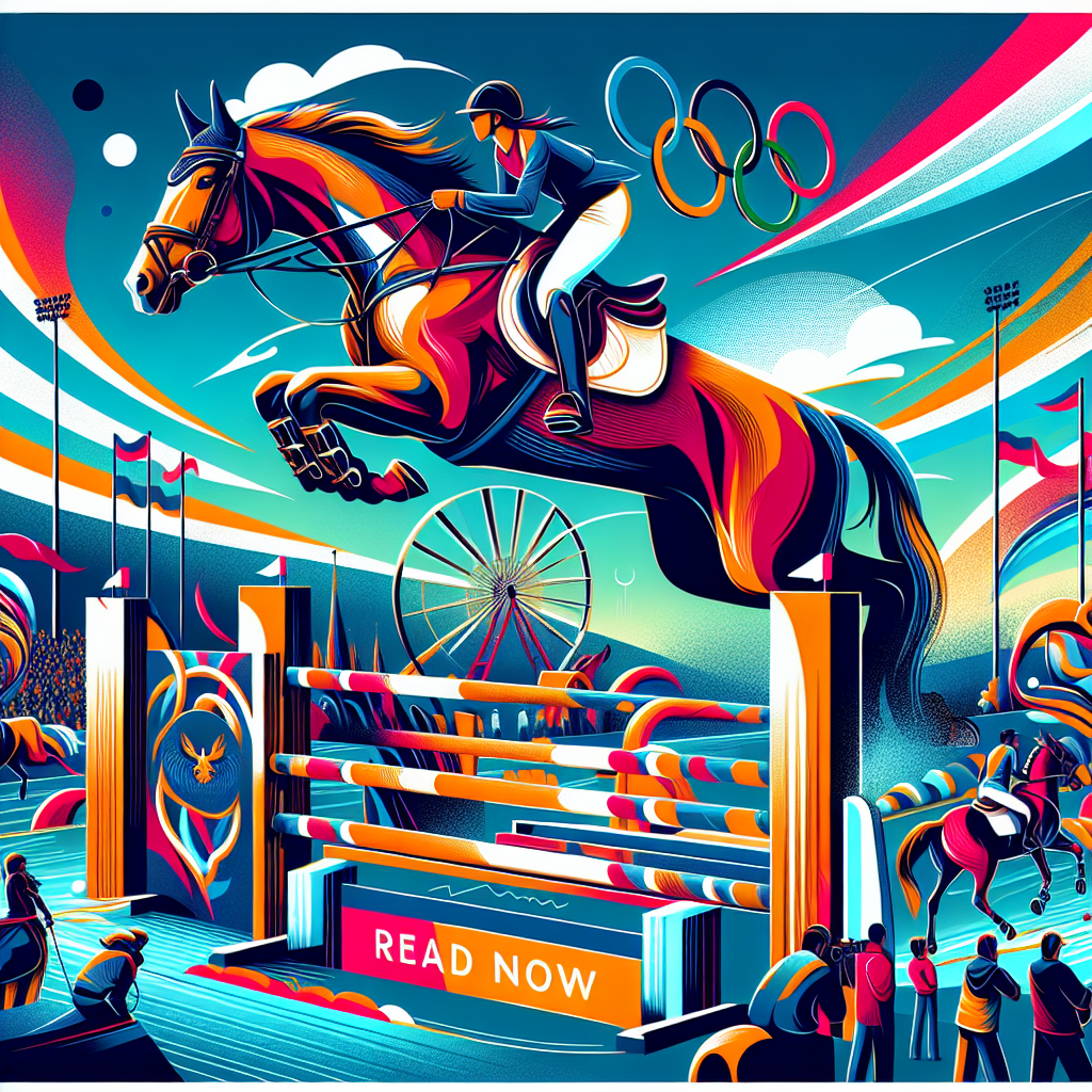 "Paris 2024 Olympic Showjumping: High Drama as Top Riders Withdraw Due to Horse Health Issues"- just horse riders